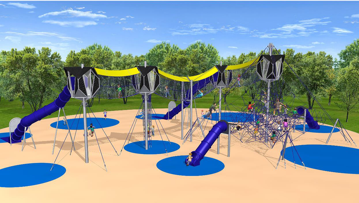 הדמייה של הפארק החדש (עיריית ב''ש)